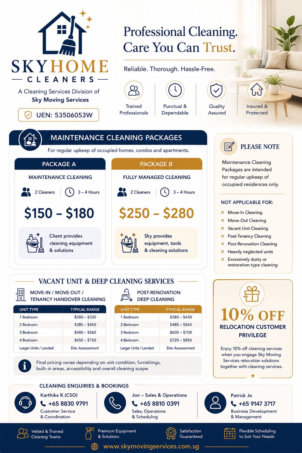 Sky Home Cleaners